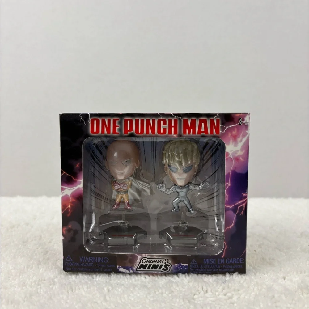 NIB One-Punch Man Original Minis Featuring Saitama and Genos